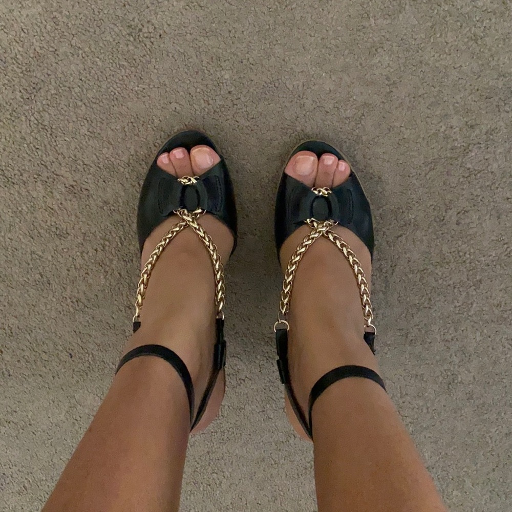 Nine West leather sandals